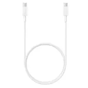 Câble Samsung Original Type C à C – 3,28 pieds (1 mètre), blanc