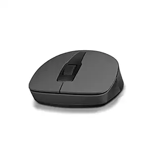 Souris USB sans fil HP 150 avec conception ergonomique et ambidextre, suivi optique de 1600 dpi, connectivité sans fil 2,4 GHz, roue de défilement à double fonction et durée de vie de la batterie de 12 mois. Garantie de 3 ans.