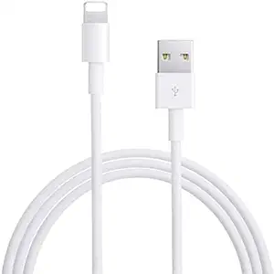 Syncwire LTG avec le câble USB pour une charge rapide compatible avec le téléphone 5 / 5C / 5S / 6/6S / 7/8 / X / XR / XS MAX / 11/12/13 Série et Pad Air / Mini, pod et autres appareils (1,1 mètre, blanc)