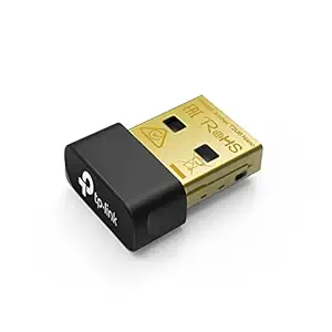 Adaptateur Wi-Fi USB Nano AC600 TP-Link (Archer T2U Nano) – Adaptateur réseau sans fil à double bande 2.4G / 5G pour ordinateur portable PC Desktop, mini-taille de voyage, prend en charge Windows 11,10, 8.1, 8, 7, XP / Mac OS 10.9-10.15