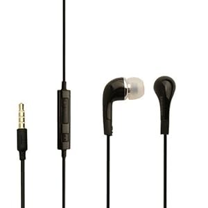 Samsung Original EHS64 câblé dans des écouteurs d’oreille avec micro, noir