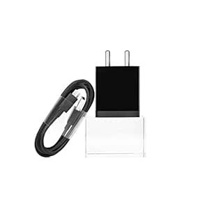 Chargeur mural MI 10W pour téléphones mobiles avec câble micro USB (noir)