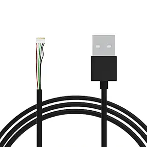 LS LAPSter Qualité assuré USB 2.0 Morpho Cable Morpho Câble du périphérique Morpho pour MOSO 1300 E3 / E2 / E Biométrique Scanner d’imprimés digitales Morpho USB Cableau (noir)