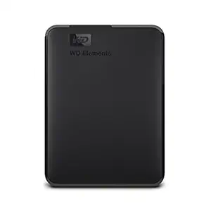 Éléments Western Digital WD 1,5 To Disque dur portable, USB 3.0, compatible avec PC, PS4 et Xbox, HDD externe (WDBU6Y0015BBK-WESN)