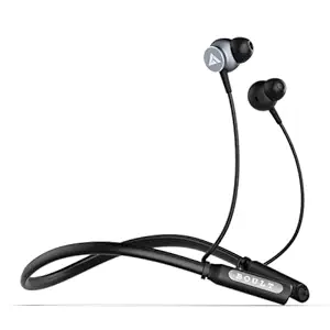Boult Audio Probass Courbe Bluetooth Wireless in Earthone avec micro avec IPX5 Résistant à l’eau, autonomie de la batterie 12H et basse supplémentaire (noir)