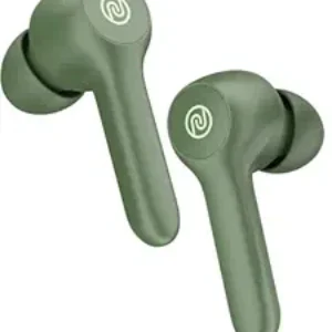 Bourons de bruit VS201 V2 EARBUDS VRAIMENTS IN-EAR VRAIMENTS avec double égaliseur | avec mic | Total de jeu de 14 heures | Contrôle tactile complet | IPX5 Resistance de l’eau et Bluetooth V5.1 (vert olive)