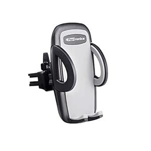 Portonics Clamp x Car-Vent Mobile Holder 360 degrés Rotation (noir)