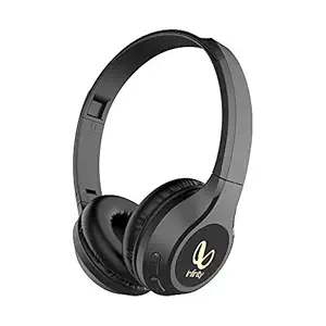 Infinity (JBL Glide 510, 72 heures de jeu avec charge rapide, casque sans fil sur l’oreille avec micro, basse profonde, double égaliseur, Bluetooth 5.0 avec support vocal assistant (noir)