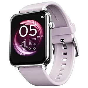Call Smart Watch Smart Watch, conversation intelligente avec une puce d’appel Bluetooth dédiée avancée, un écran HD de 1,69 ”avec 550 nits et 70% de gamme de couleurs, 150+ faces de montre, modes multi-sports, HR, Spo2, IP68 (MAUVE)