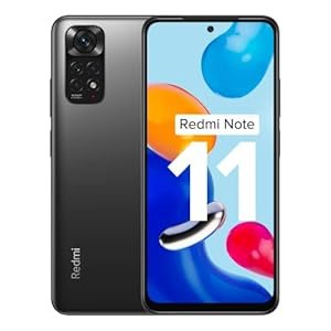 Redmi Note 11 (espace noir, 6 Go de RAM, 64 Go de stockage) | Affichage AMOLED FHD + 90Hz | Qualcomm® Snapdragon ™ 680-6NM | 33W Charger inclus