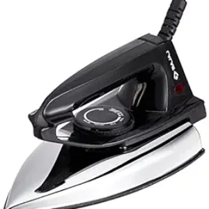 Bajaj DX-2 600W Fer sec avec scellate à l’avance et technologie de revêtement allemande antibactérienne, noir