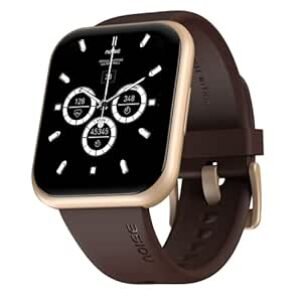 Noise Colorfit Ultra SE Smart Watch avec 1,75 « (4.3 cm) Affichage HD, corps en alliage en aluminium, 60 modes sportifs, spo2, léger, informations boursières, appels et réponses SMS (vintage brun)