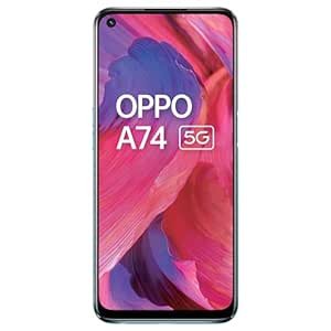 OPPO A74 5G (fantastique violet, 6 Go de RAM, 128 Go de stockage) sans coût EMI / Offres d’échange supplémentaires