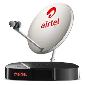 Airtel Digital TV HD Set Top Box avec Pack FTA | Divertissement illimité + fonctionnalité d’enregistrement + installation standard gratuite (pack de 6 mois)