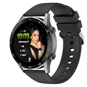 Fire-Boltt India No 1 Smartwatch Brand Talk 2 Bluetooth appelant Smartwatch avec double bouton, Assistance vocale pratique, 60 modes sportifs, dans Mic et haut-parleur construits avec cote IP68