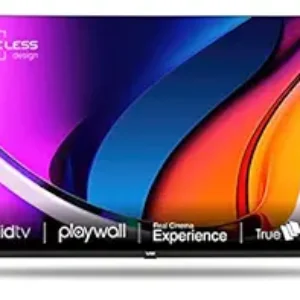 VW 80 [[CM]] (32 pouces) Playwall Series sans cadre HD Ready Android Smart LED TV VW3251 (noir)