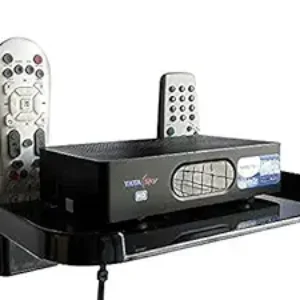 Produits SVM Set Top Box Incassable avec un support à distance (noir)
