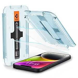 SPIGEN EZ Fit Temperred Verre Screen Protector Guard pour iPhone 14/13/13 Pro – 2 pack