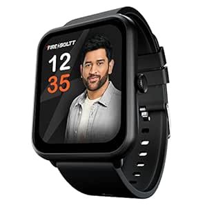 Fire-Bolt Ninja Call Pro Plus 1.83 « Smart Watch with Bluetooth Calling, Ai Assistance vocale, 100 modes de sport IP67, 240 * 280 pixels haute résolution