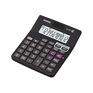 Casio MJ-12d 150 étapes Vérifiez et corrigez la calculatrice de bureau