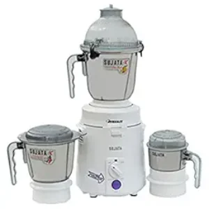 Sujata Dynamix DX Mixer Grinder, 900W, 3 pots (blanc)