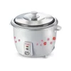 Prestige Prwo 1.8-2 700-Watts Delight Electric Rice Cuideur avec 2 casseroles en aluminium – 1,8 litres, blanc