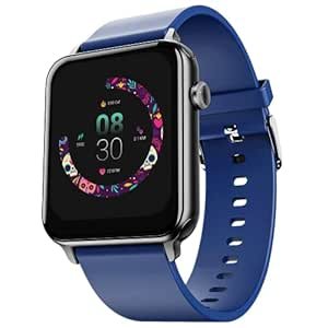 Boat Wave Lite Smartwatch avec un écran HD de 1,69 « , une fréquence cardiaque et un moniteur de niveau SPO2, des visages de montre multiples, un tracker d’activité, plusieurs modes sportifs et IP68 (bleu profond)
