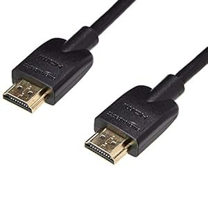 Amazonbasics Flexible Premium HDMI Cable (noir, 4K @ 60Hz, 18 Gops), 3 pieds
