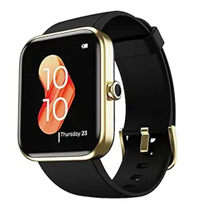 Boat Xtend Smartwatch avec Alexa intégré, affichage HD de 1,69 ”, faces de montre multiples, moniteur de stress, surveillance du cœur et SPO2, 14 modes de sport, moniteur de sommeil, batterie de 5 ATM et 7 jours (Black Pitch)