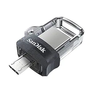 SANDISK Ultra Dual 64 Go USB 3.0 OTG Pen Drive (noir)