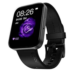 Noise Colorfit Ultra 2 Buzz 1.78 « Amoled Bluetooth Calling Watch avec 368 * 448px Toujours exposée, finition métallique premium, 100+ visages de montre, 100+ modes sportifs, Société de santé (Black de Jet)