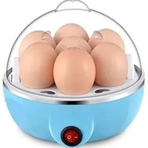 Gilton Egg Choiler Electric Automatic Off 7 Egg Poacher pour la vapeur, la cuisson également bouillante et friture, multiplié