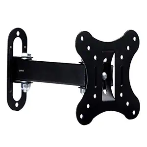 Caprigo TV High Duty TV Mur Mound de 12 à 27 pouces LED / LCD / Moniteur Écran, support universel et moniteur Universal TV et moniteur avec ajustements pivotants et inclinables (ARM unique – M416)