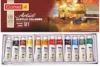 Boîte de couleur en acrylique artiste de chameau – tubes de 9 ml, 12 nuances