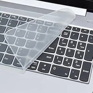 Gizga Essentials Universal Silicone Keyboard Protector Skin pour un ordinateur portable de 15,6 pouces (5 x 6 x 3 pouces)