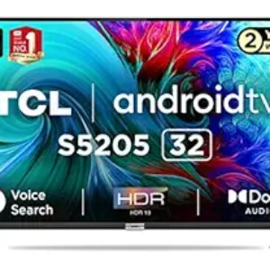 TCL 80 [[CM]] (32 pouces) HD prête Android Smart LED TV 32S5205 (noir)