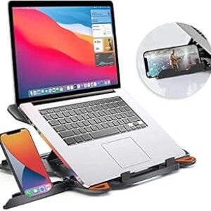 Striff ordinateur portable Stand Authordal pour ordinateur portable APPORT MULDI-AGLANGE PORTABLE PORTABLE PROPRIBLABLE PROPRIÉTÉ DE RISER PROPRIMENT