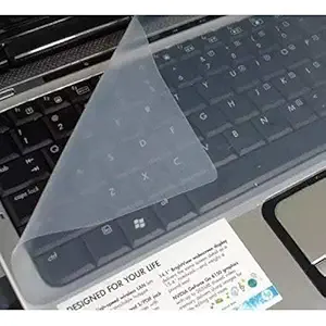 LS LAPSter Qualité assuré en silicone universel 15.6 « Clavier de protecteur du clavier || Couvercle de poussière de clavier || Peau clavier pour 15,6 » ordinateur portable | 15,6 « Keyguard | (3,93 x 11,81 x 0,39 pouces)